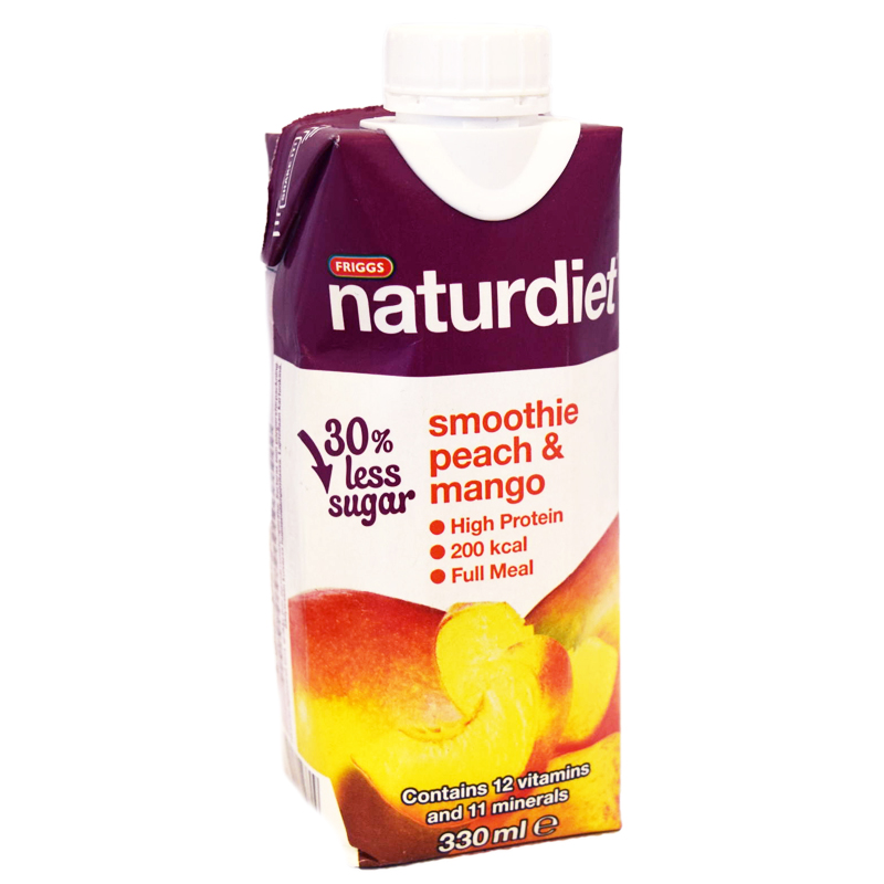 Måltidsersättningssmoothie Persika & Mango 330ml - 38% rabatt