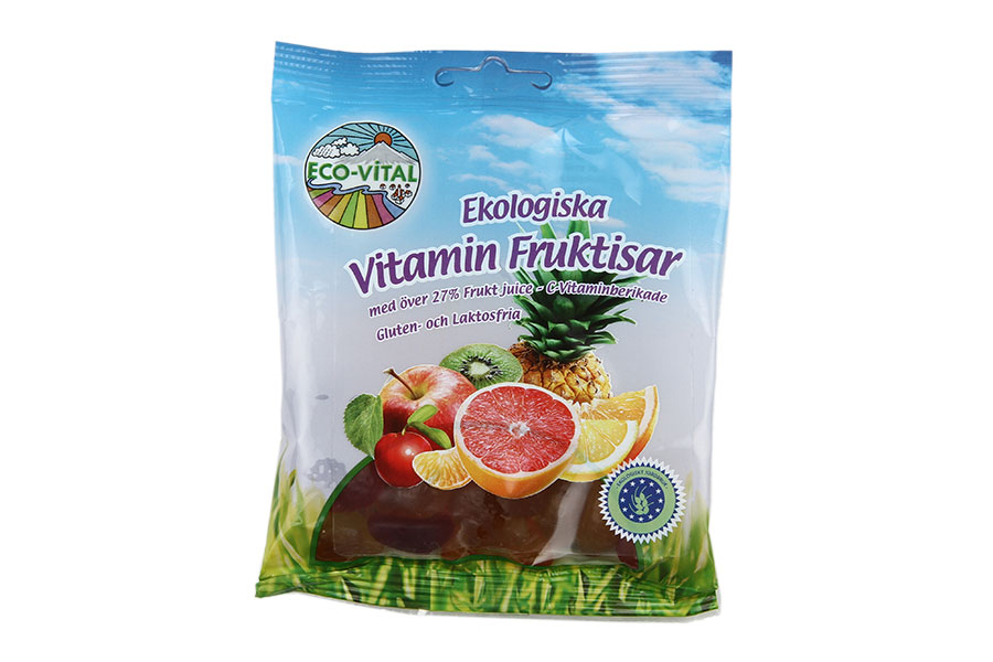 Eco-Vital Vitaminfruktisar 90g