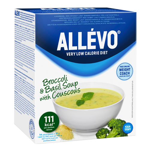 Måltidsersättning Soppa "Broccoli & Basilika" 434g - 82% rabatt