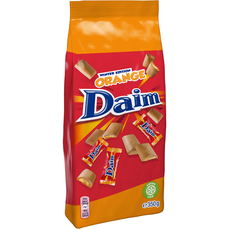 Godis "Daim Apelsin" 350g - 27% rabatt