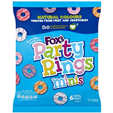 Foxs Party Ring Minis 126g