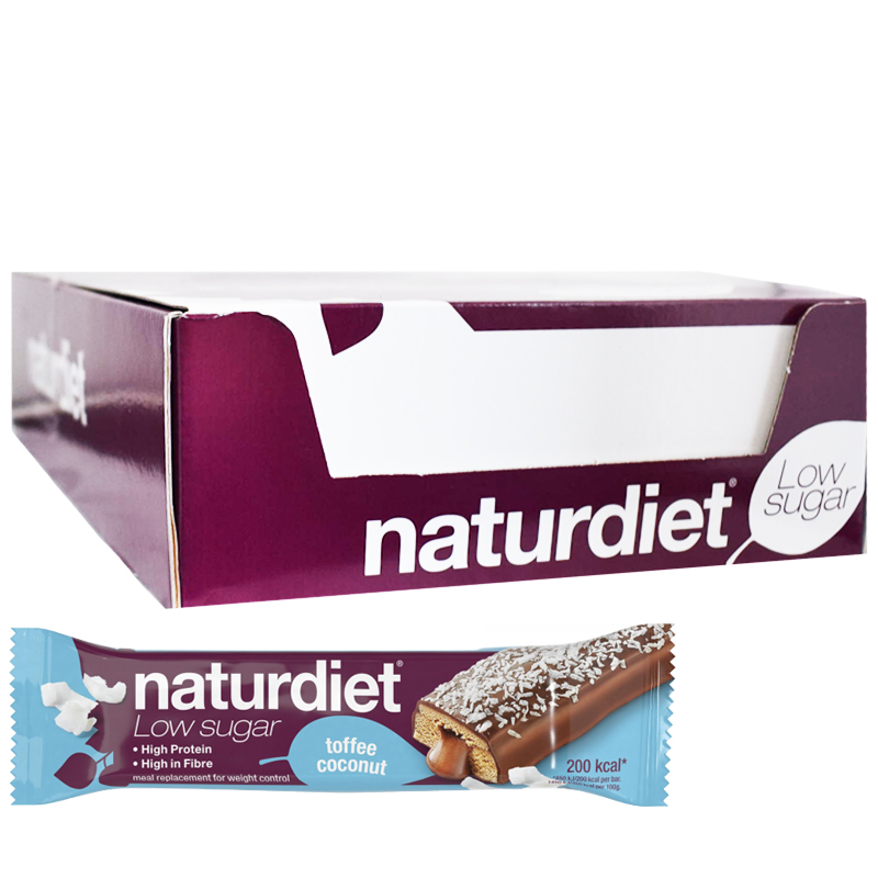 Måltidsersättningsbars Toffe Coconut 18-pack - 50% rabatt