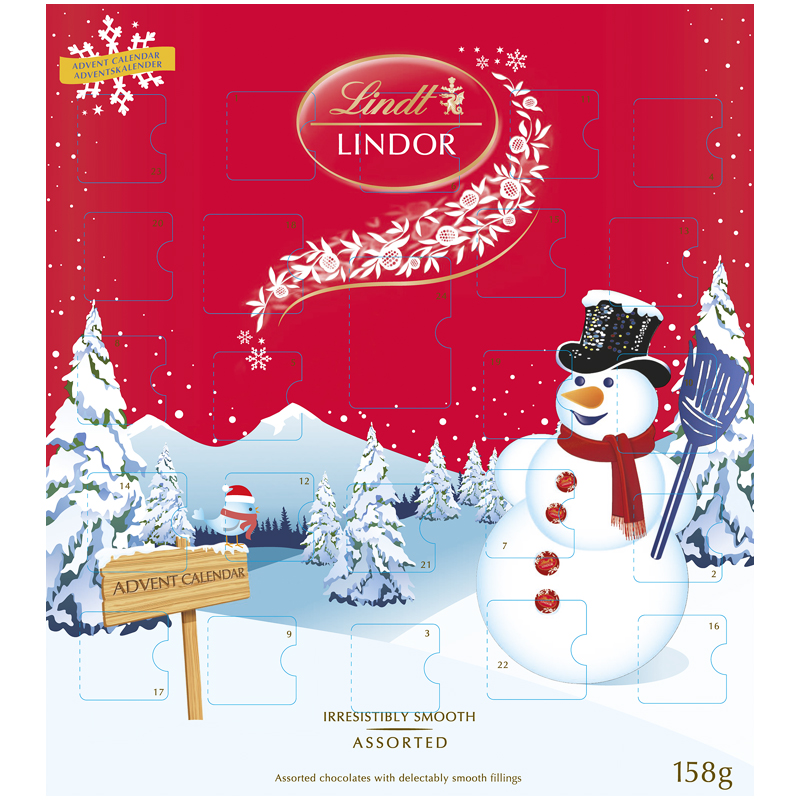 Adventskalender Lindor - 88% rabatt