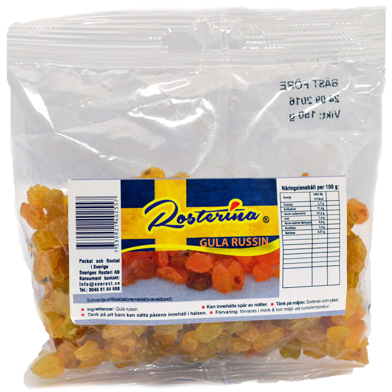 Gula russin - 50% rabatt