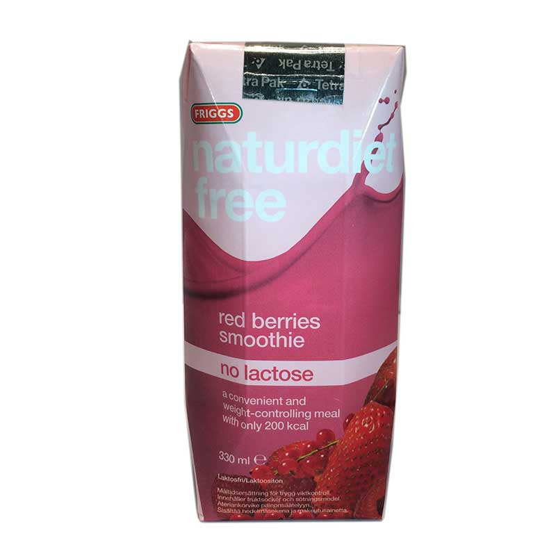 Naturdiet smoothie Red Berries "laktosfri" - 58% rabatt