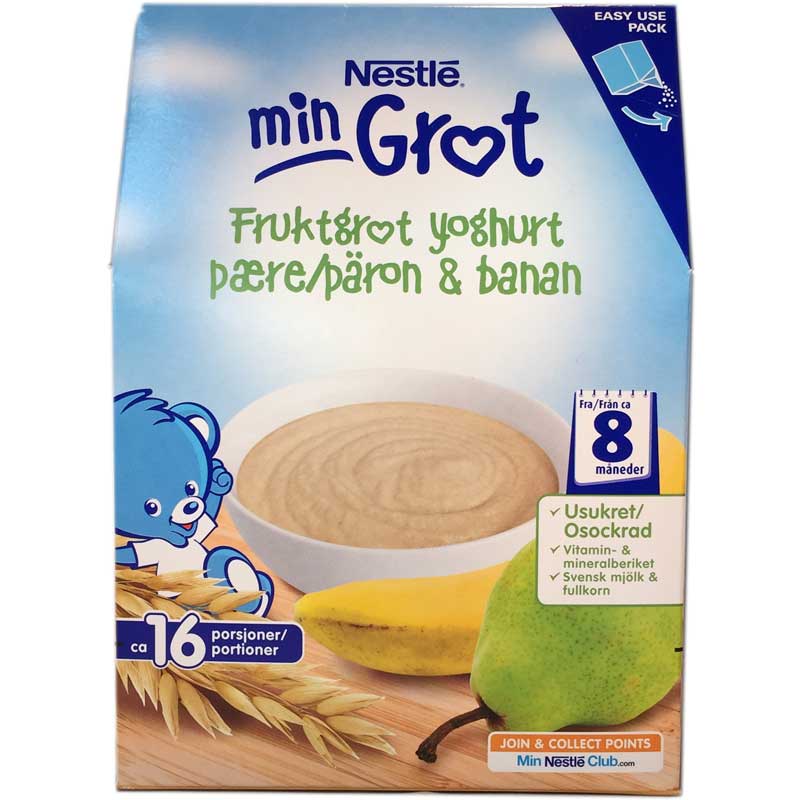 Fruktgröt yoghurt päron & banan - 32% rabatt