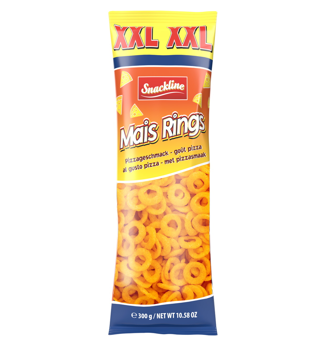 Snackline Majsringar Pizza 300g