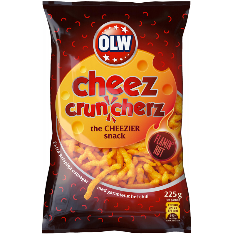 Flamin' Hot Cheez Cruncherz - 43% rabatt