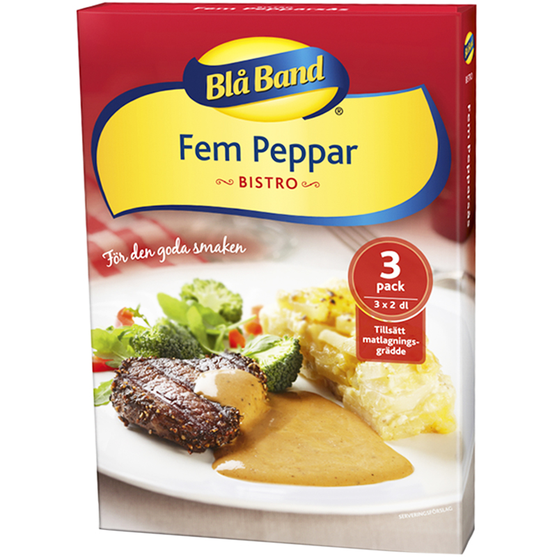 Sås Fem Peppar - 25% rabatt