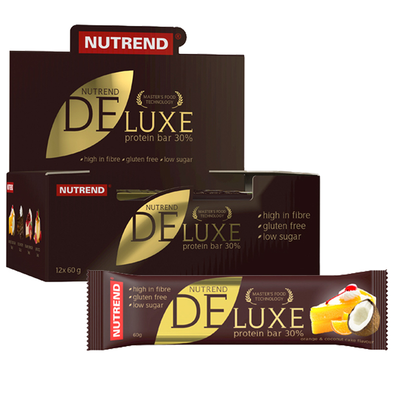 Hel Låda Proteinbars ”Orange Coconut” 12 x 60g - 50% rabatt
