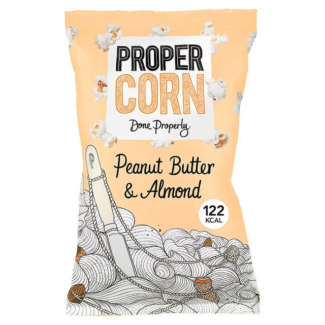 Propercorn Peanut Butter & Almond Popcorn 90g