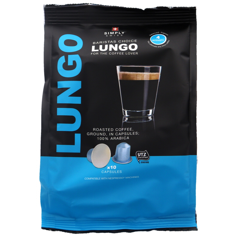 Kaffekapslar Nespresso Lungo 10-pack - 46% rabatt