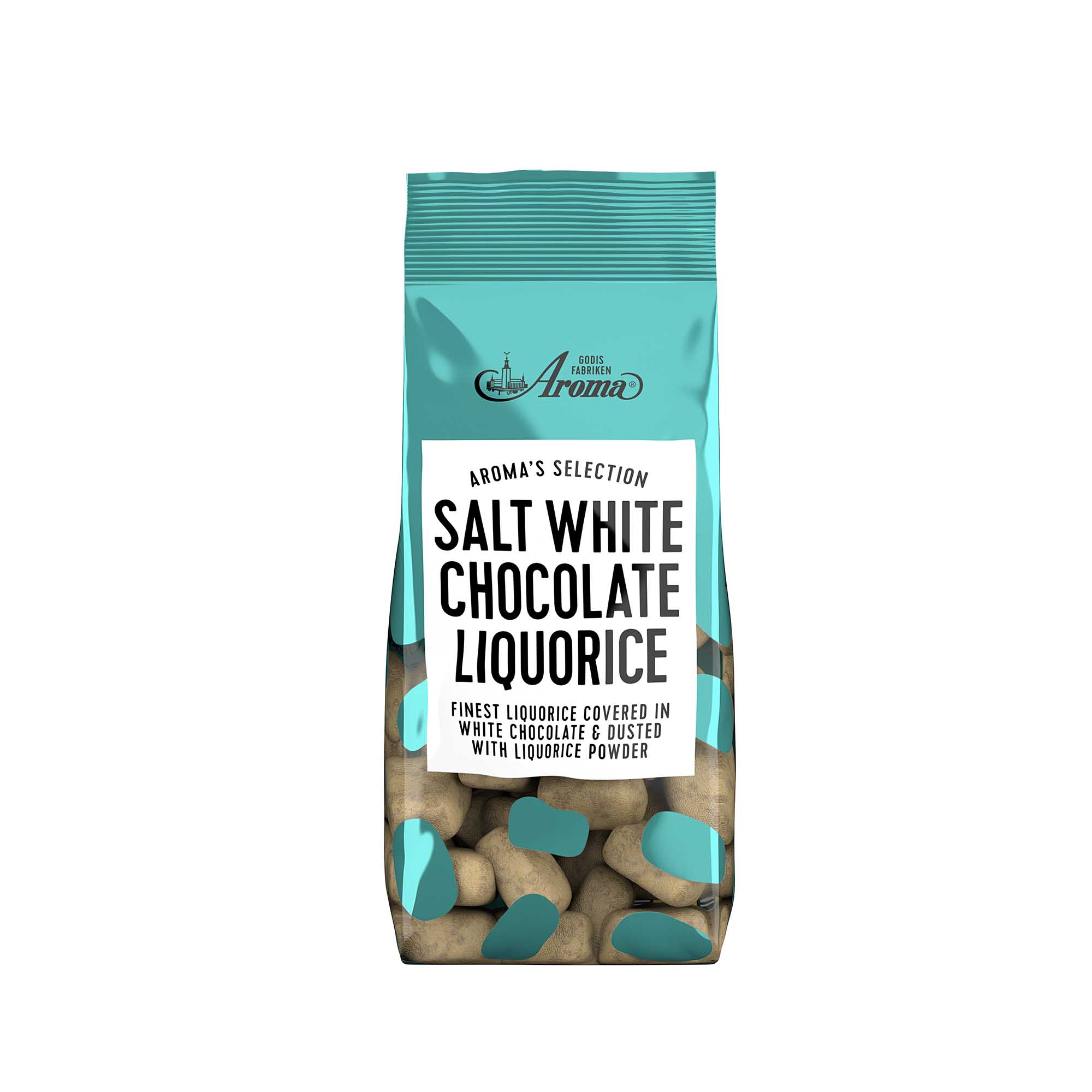 Aroma Selection, Salt White Chocolate Liquorice 100g