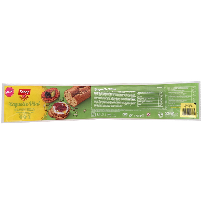 Glutenfri Baguette Vital 175g - 34% rabatt