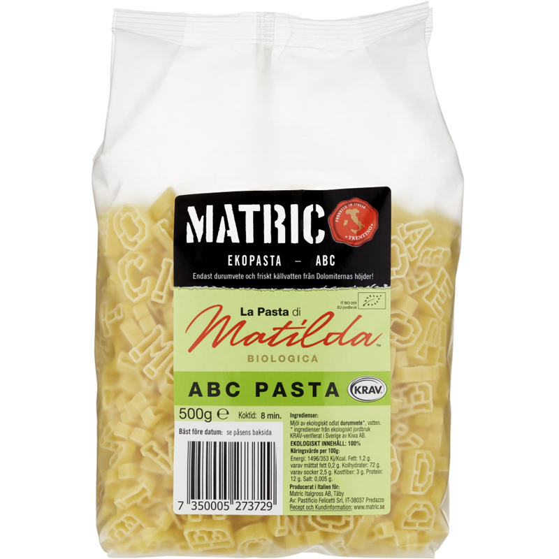 Pasta "ABC" 500g - 17% rabatt