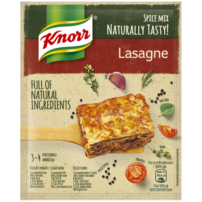 Kryddmix Lasagne 60g - 41% rabatt
