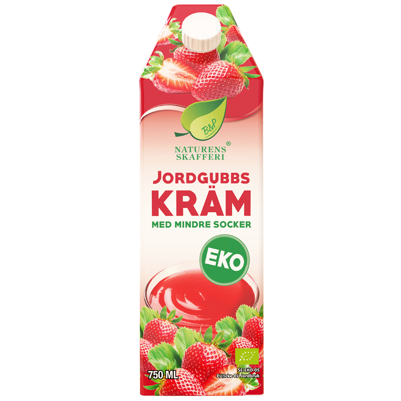 Eko Jordgubbskräm - 25% rabatt