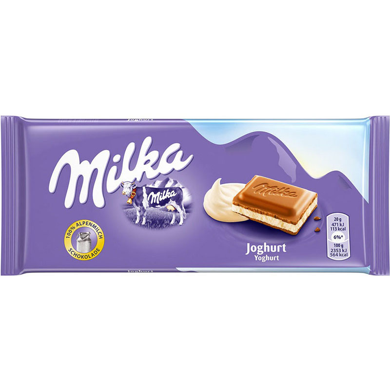 Mjölkchokladkaka Yoghurt 100g - 23% rabatt