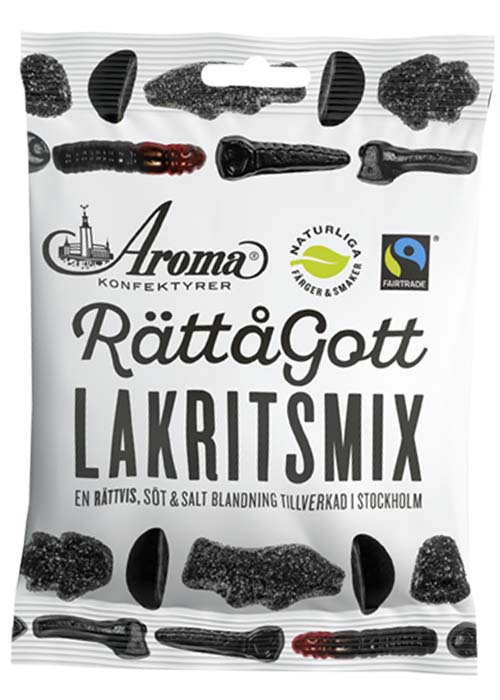 Rättågott Lakritsmix - 140g