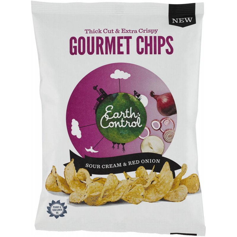 Chips Gräddfil & Rödlök 150g - 50% rabatt