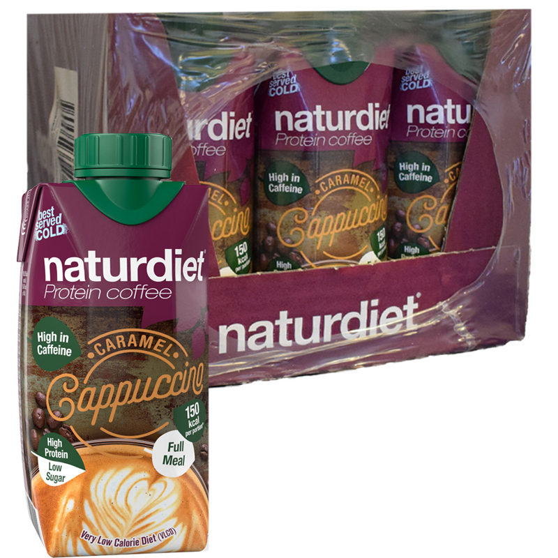 Måltidsersättning Protein Kaffe & Karamell 12-pack - 35% rabatt
