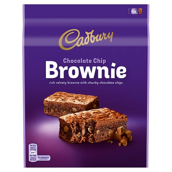 Cadbury Chocolate Chip Brownie 150g