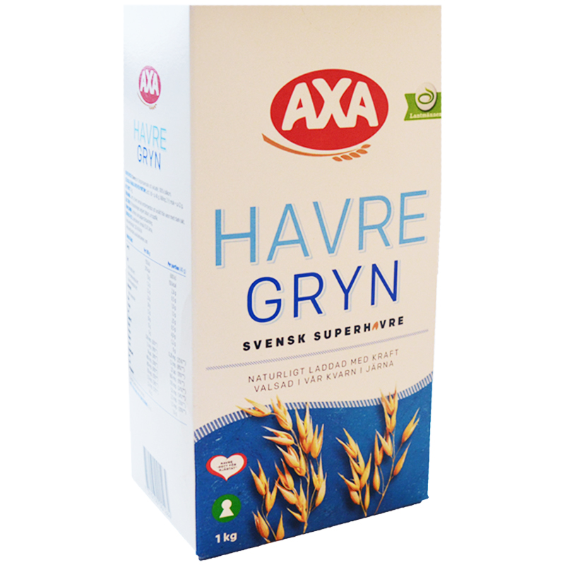 Havregryn 1kg - 25% rabatt