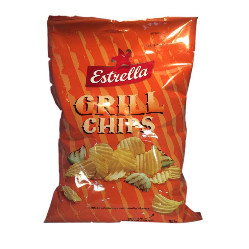 Grillchips 100g - 61% rabatt