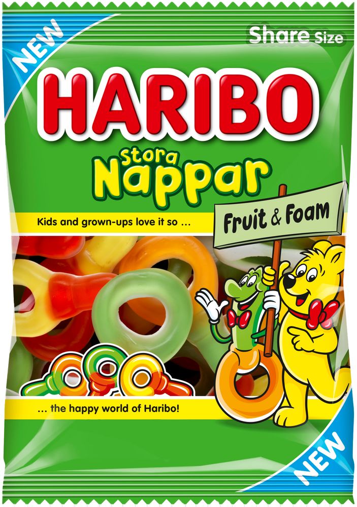 Haribo Stora Nappar 750g
