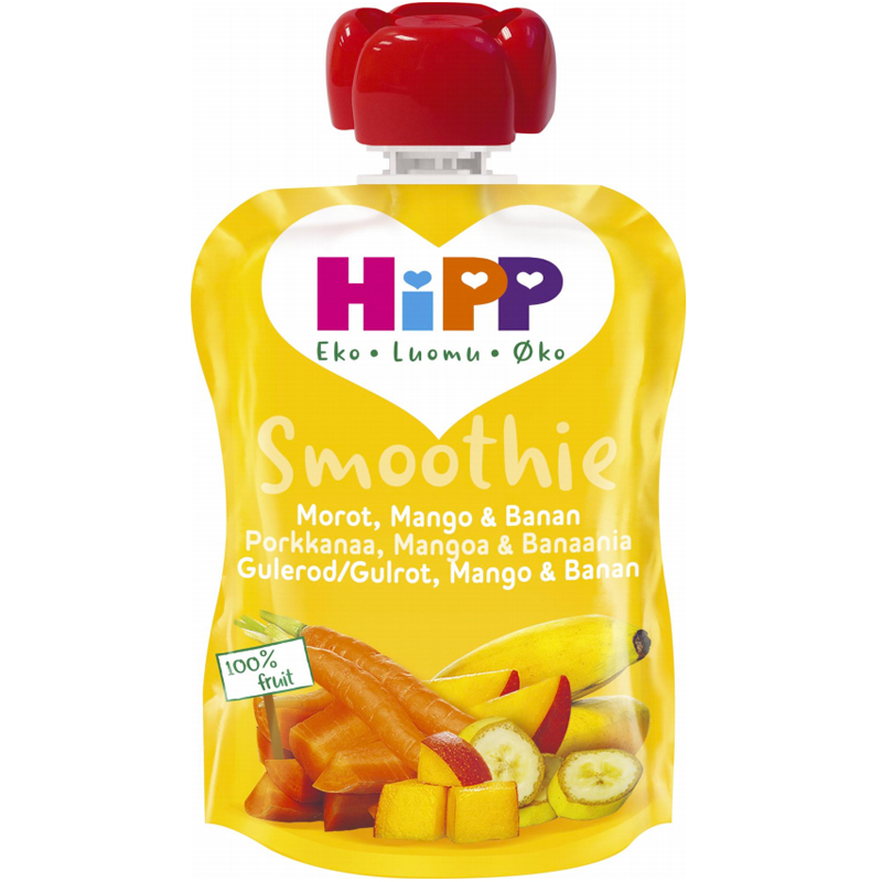 Smoothie Morot, Mango & Banan 90g - 33% rabatt