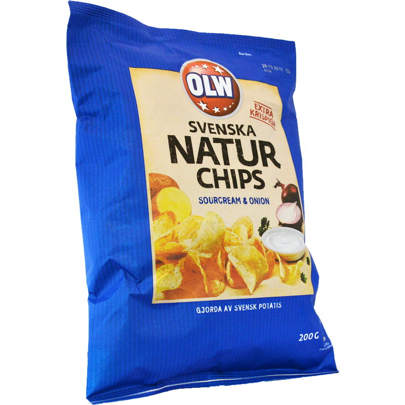 Naturchips sourcream & onion - 60% rabatt
