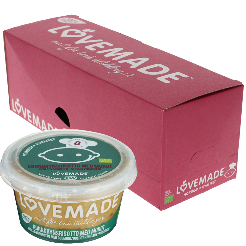 Eko Barnmat Korngrynsrisotto 6-pack - 28% rabatt
