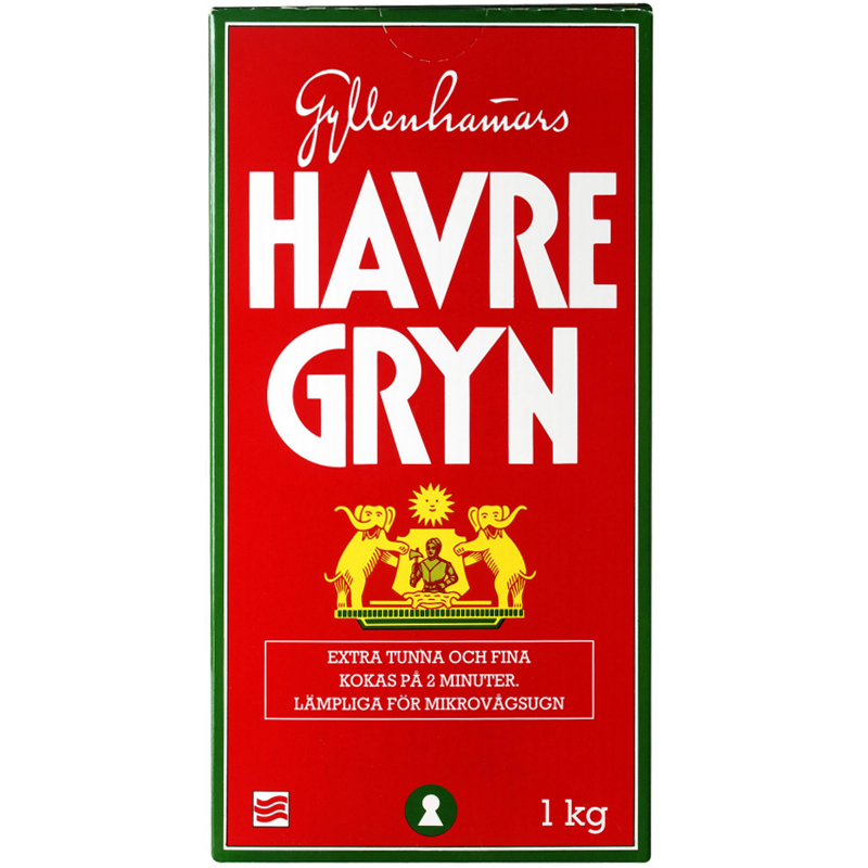 Havregryn 1kg - 33% rabatt