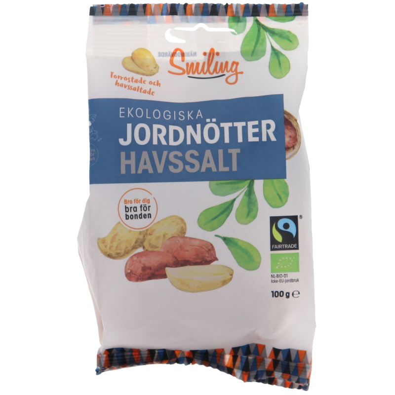 Eko Jordnötter Sea Salt - 25% rabatt