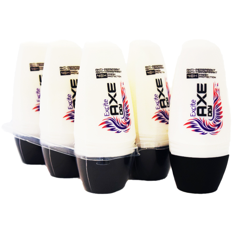 Hel Låda Deodorant "Excite" 6 x 50ml - 29% rabatt