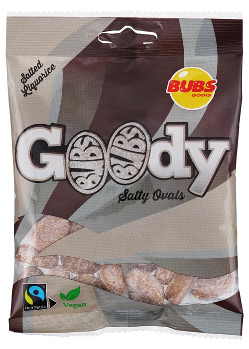 BUBS Goody Salted Liquorice 90g