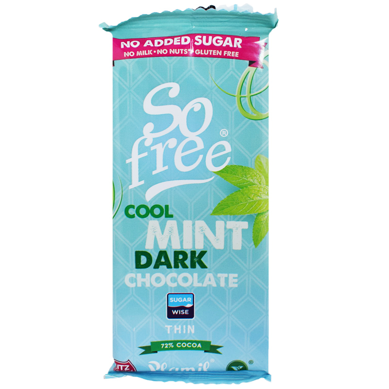 Mörk Choklad "Cool Mint" 80g - 75% rabatt