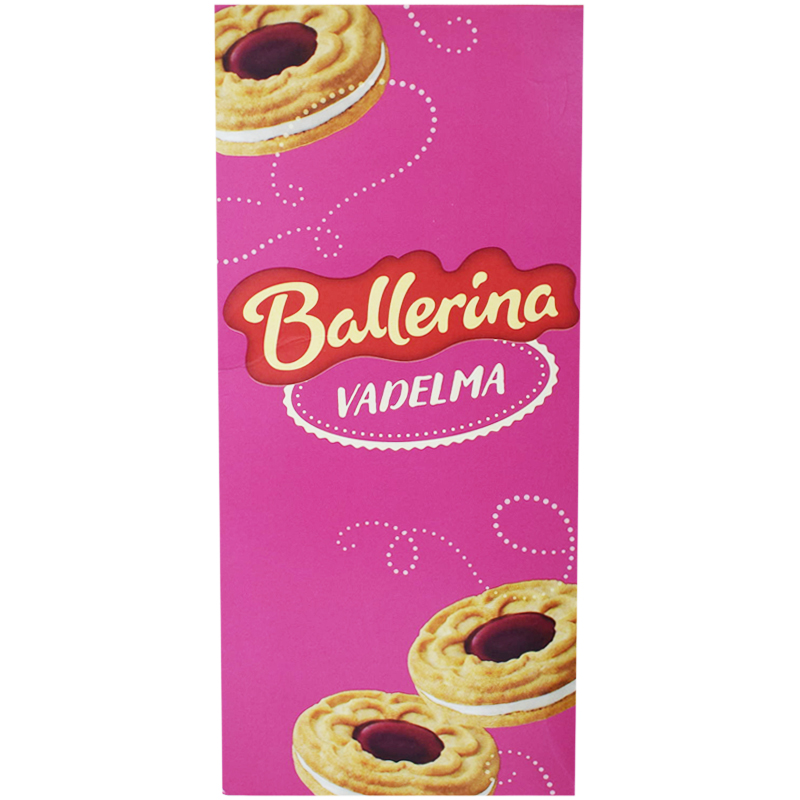 Kakor Ballerina Hallon 380g - 29% rabatt
