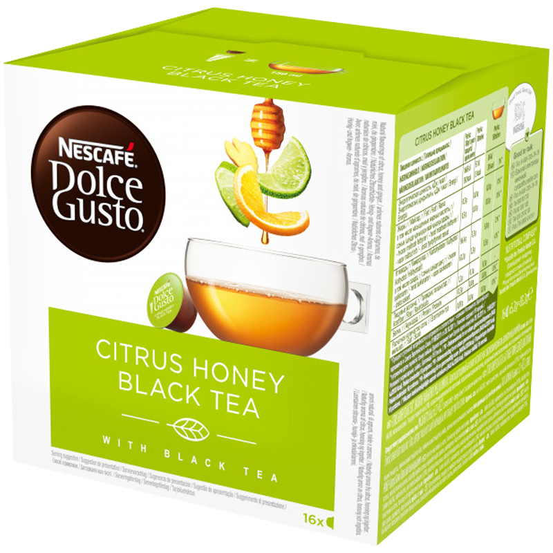 Tekapslar Citrus Honey Black Tea 16-pack - 34% rabatt