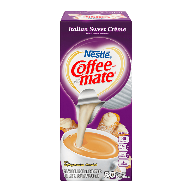 Coffee-Mate Liquid Creamer Singles - Italian Sweet Cream