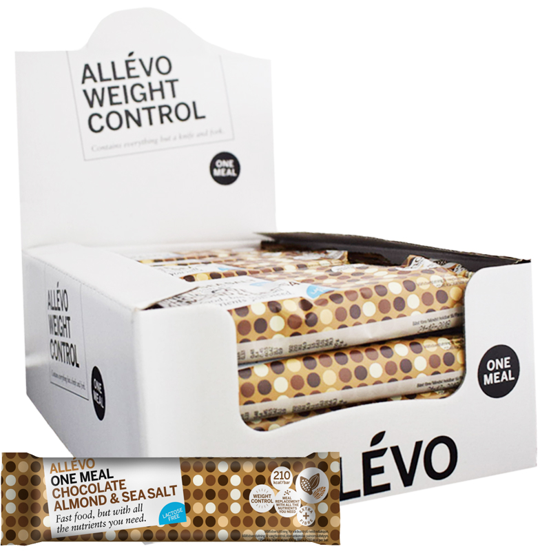Hel Låda Mealbar "Choco & Almond" 20 x 57g - 69% rabatt