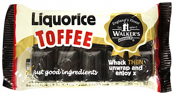Walkers Liquorice Toffee Bar 100g