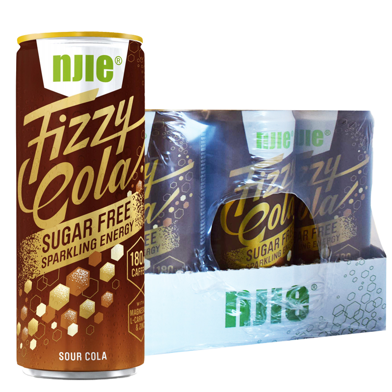 Hel Låda Energidryck "Fizzy Cola" 12 x 330ml - 54% rabatt