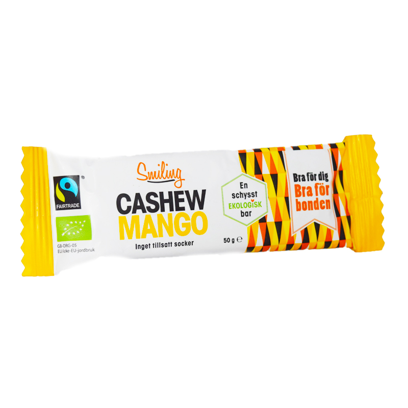 Cashew- & Mangobar 50g - 22% rabatt