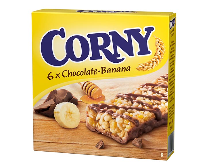 CORNY CHOKLAD/BANAN 6-PACK 25G