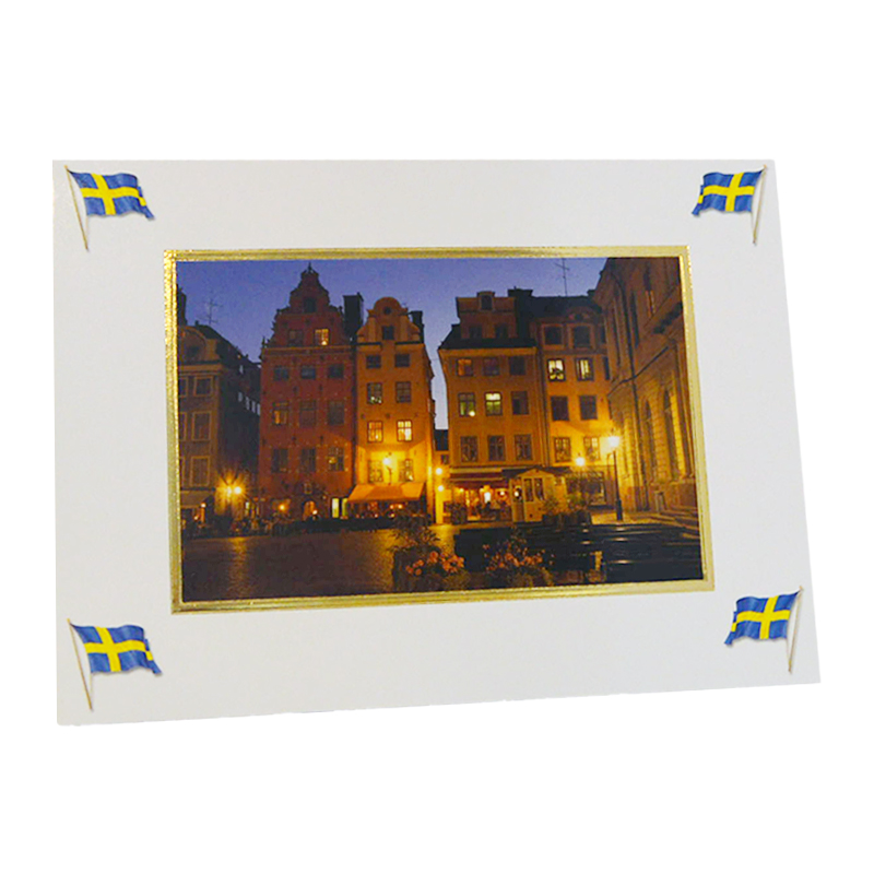 Kort Dubbelt "Stockholm Gamla stan" - 97% rabatt