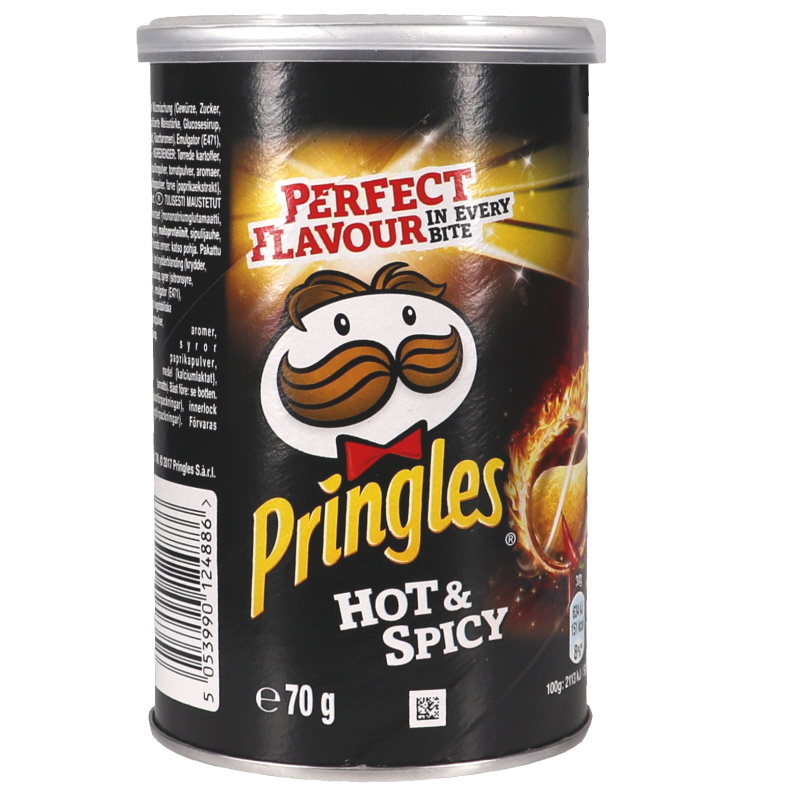 Pringles Hot & Spicy - 33% rabatt