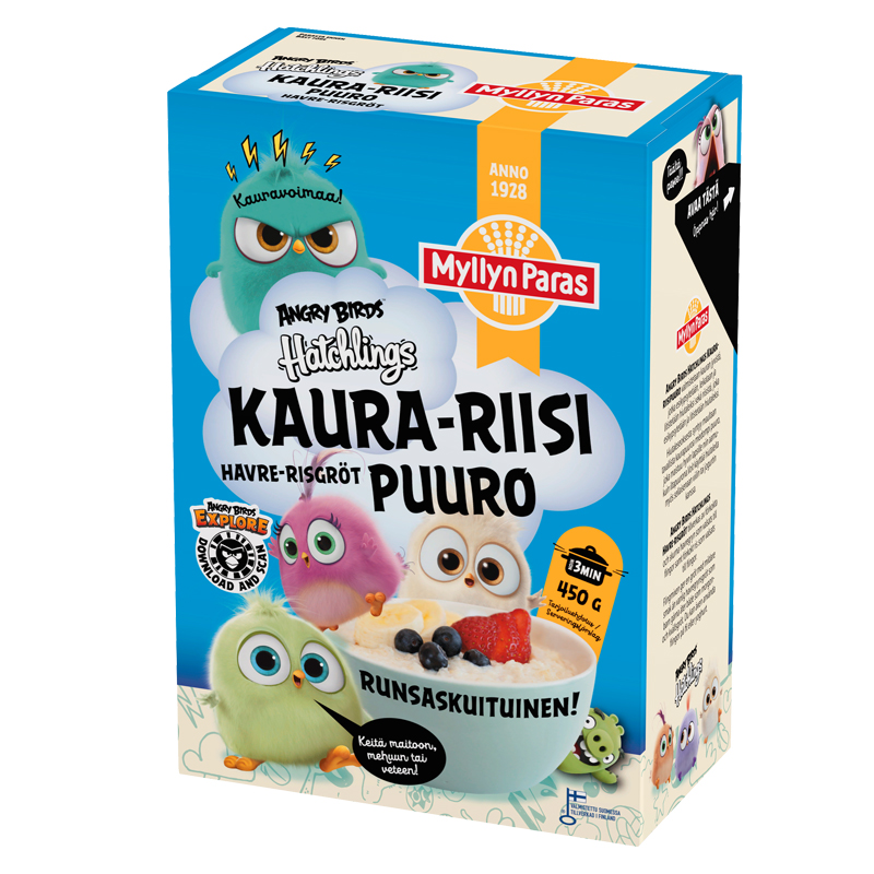 Angry Birds Havre-Risgröt - 22% rabatt