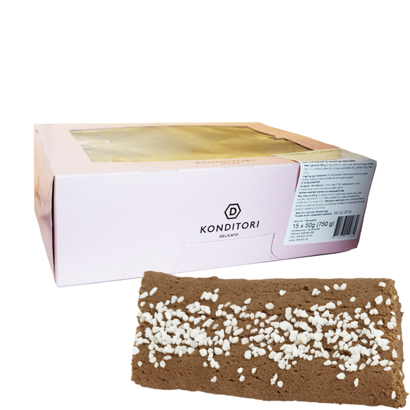 Hel Låda Kakor "Chokladsnitt" 15 x 50g - 40% rabatt