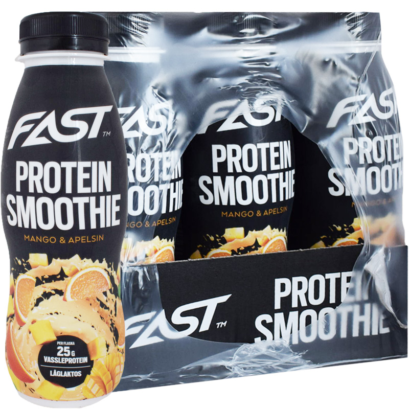 Proteinsmoothie Mango & Apelsin 12-pack - 86% rabatt